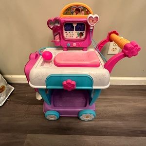 RARE Doc McStuffins Hospital Care Cart WORKS GREAT LIGHTS & SOUNDS RARE HTF